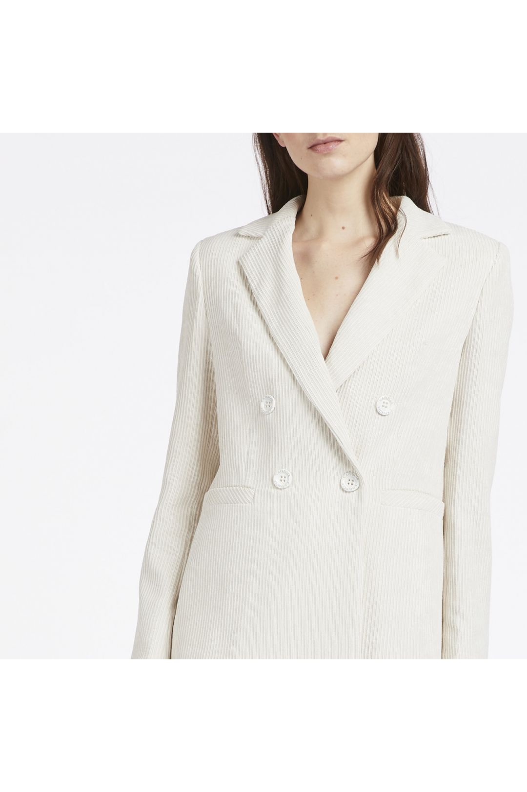 MIX WALE CORDUROY DOUBLE-BREASTED BLAZER スーツ MIX WALE CORDUROY