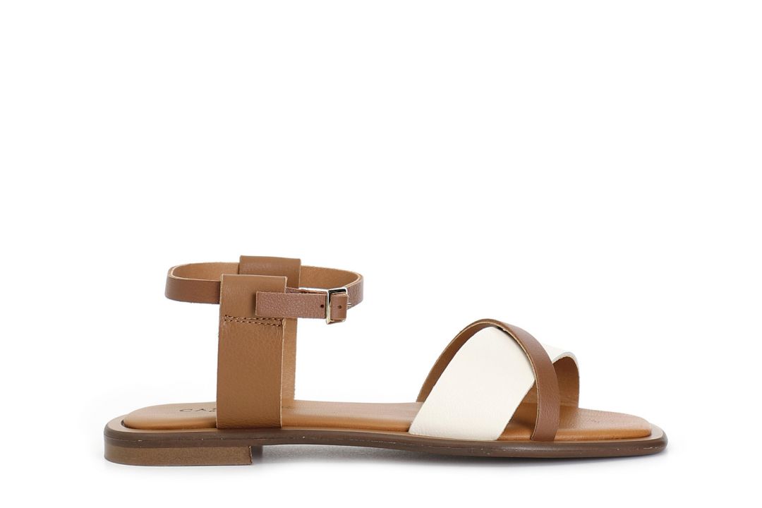 multicoloured leather strappy sandals off white combo